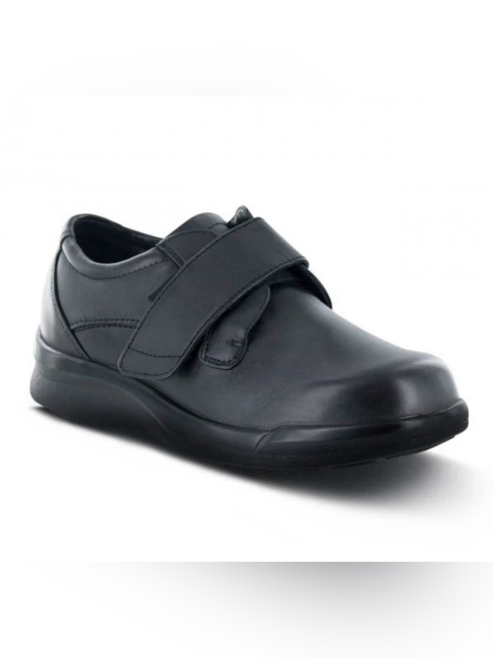 Apex Men’s Biomechanical Single Strap Ultra Comfort Shoes Size 9.5W Black